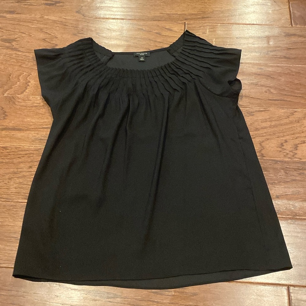 Ann Taylor Black Blouse - SP